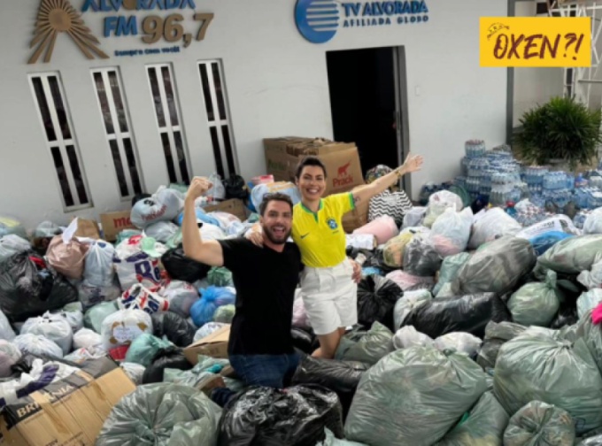 Influenciadores de Floriano arrecadam mais de 20 toneladas em doações